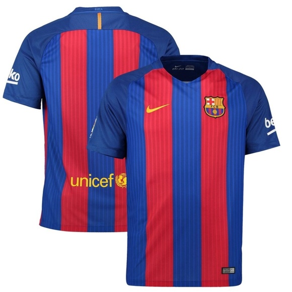 FC BARCELONA 2016-2017 SHIRT *NO SPONSOR* NIKE